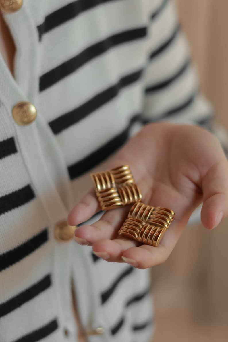 Chunky Square Studs