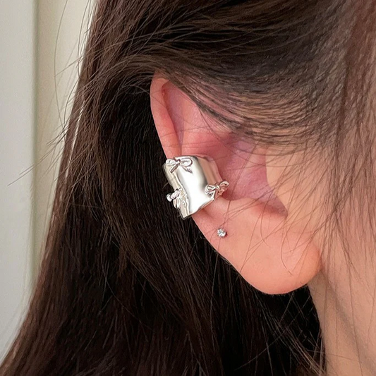 Ribbon Ear Cuff(Pair)