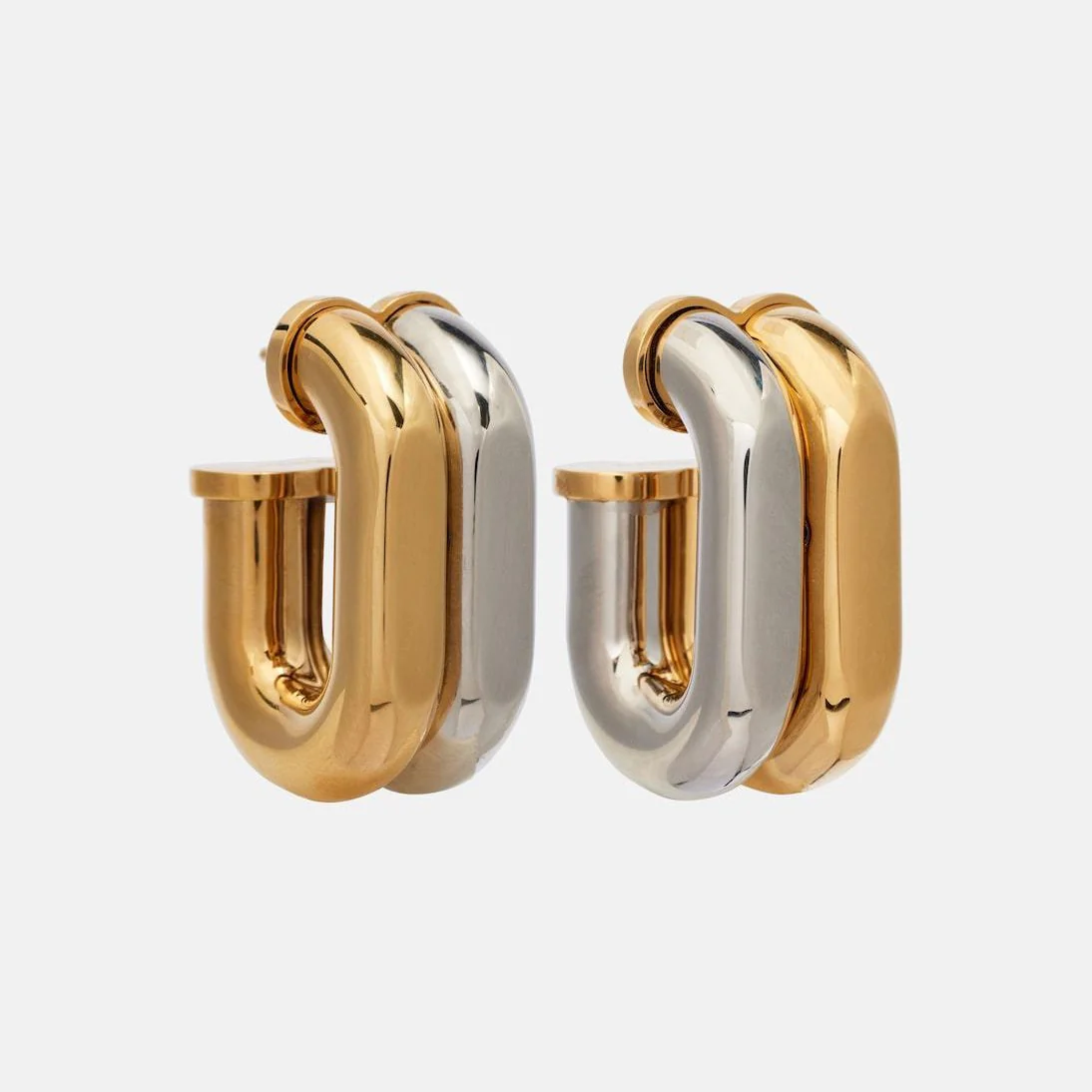 Two Tone Curved Hoop