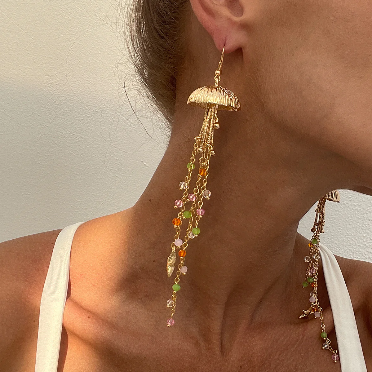 Starfish Drop  Earrings