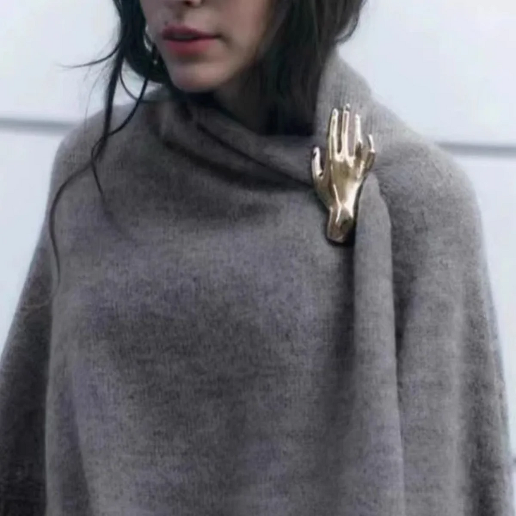 Hand Statement Brooch