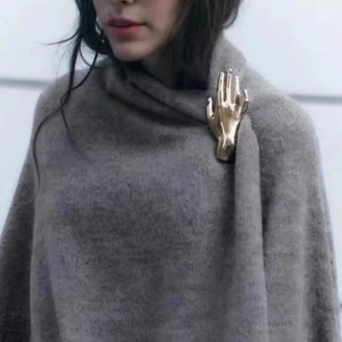 Hand Statement Brooch