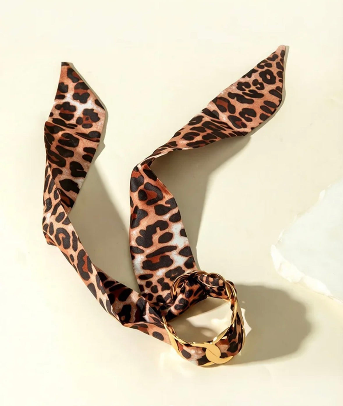 Tigerprint Scarf Cuff