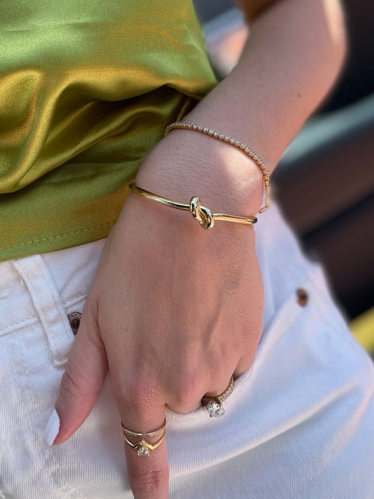 Knot Cuff Bracelet
