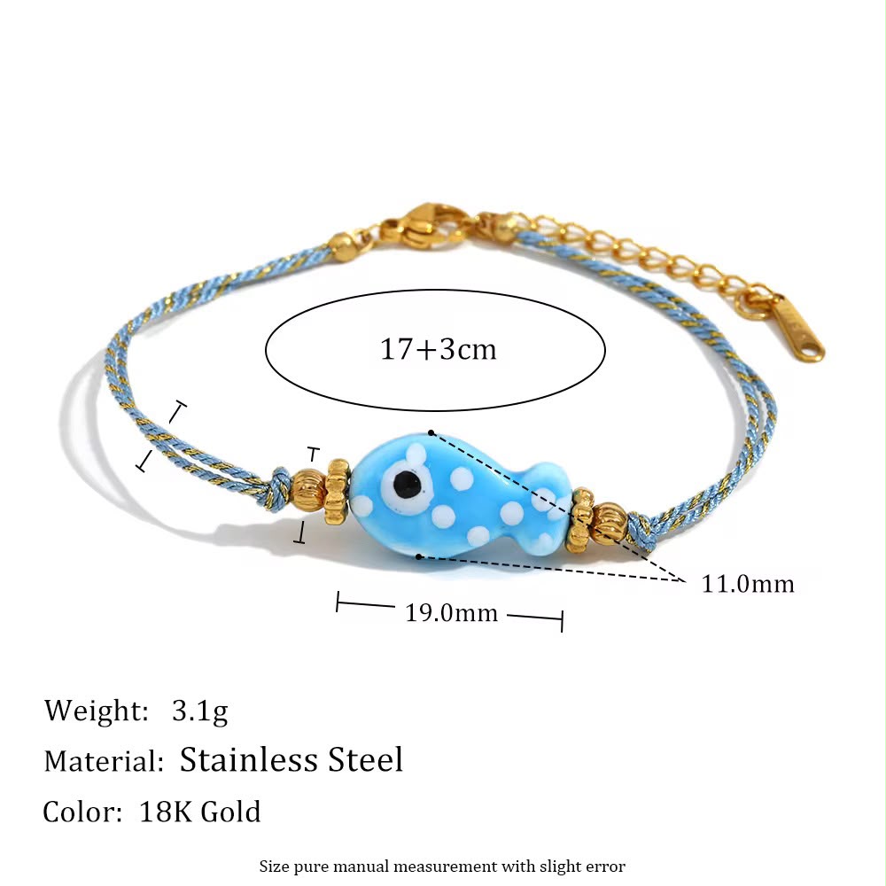 Fishy Thread Bracelet