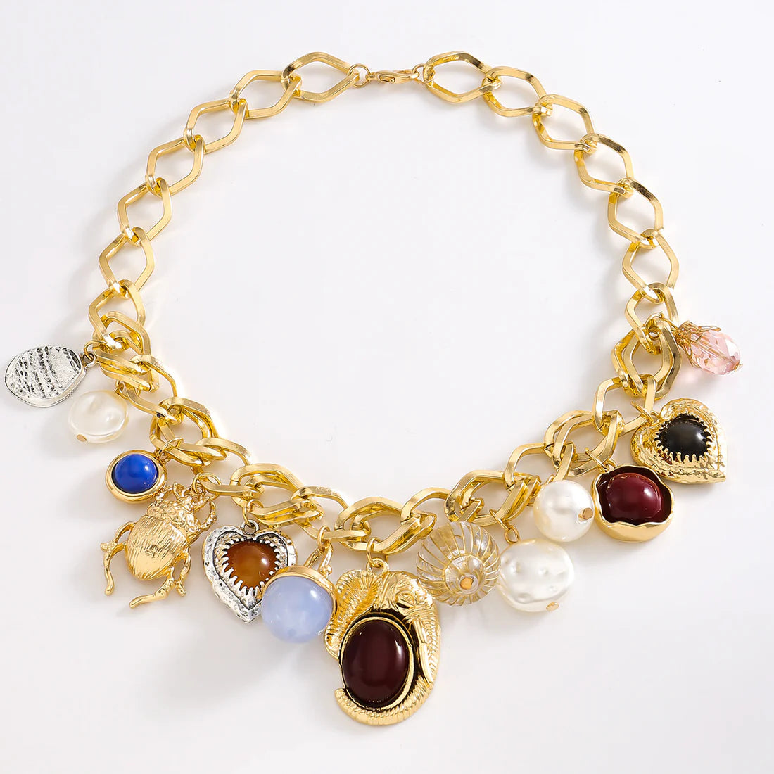 Gothic Chain and Charm