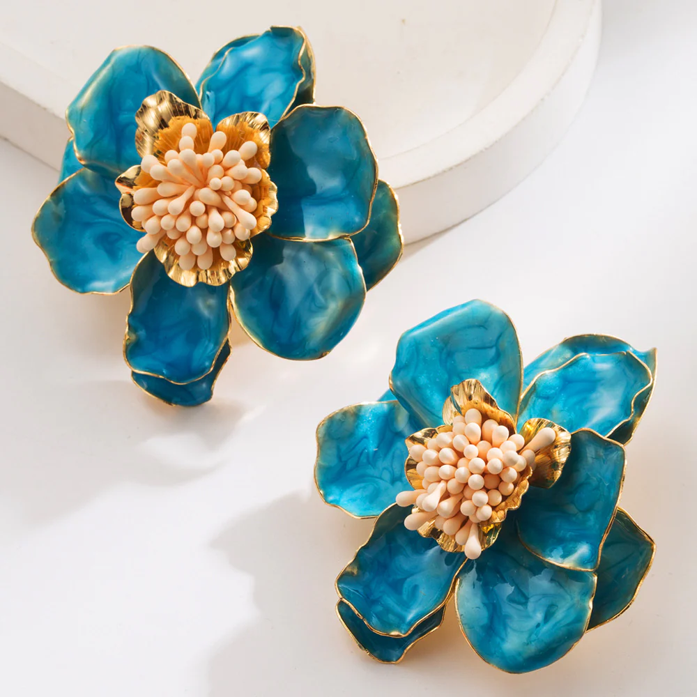 Floral Flower Earrings