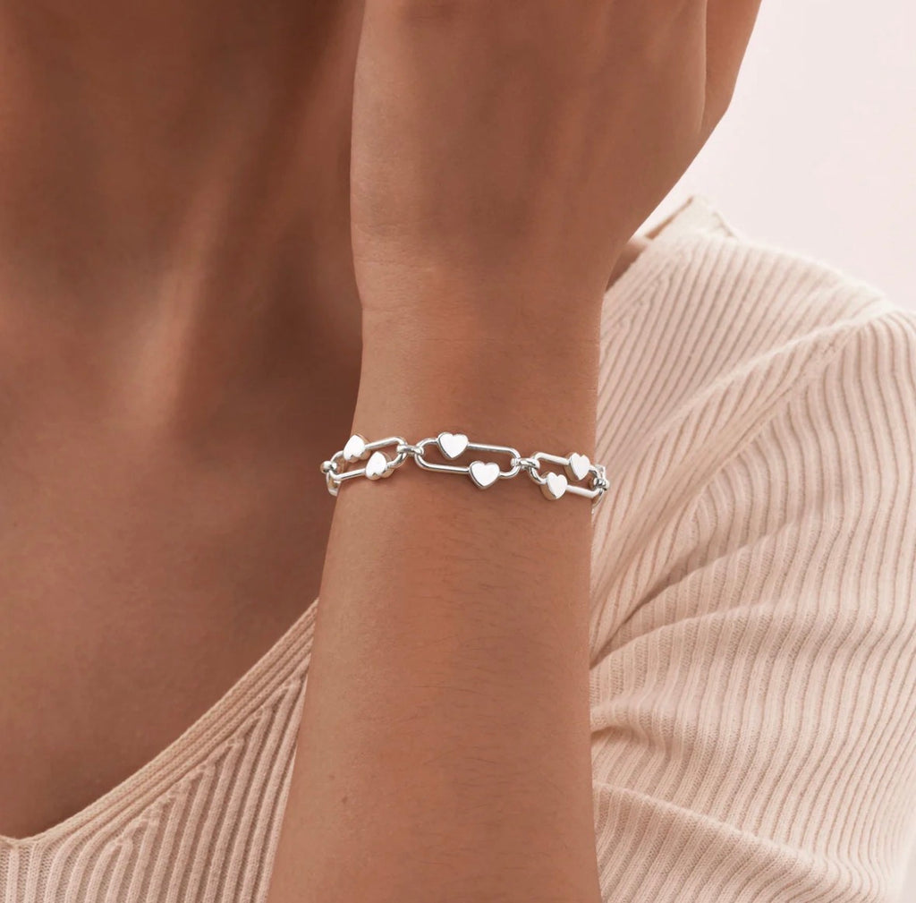 Heart Clip Bracelet