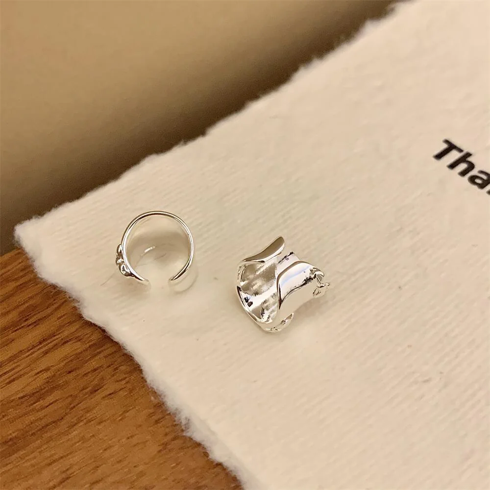 Ribbon Ear Cuff(Pair)