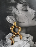 Crawling Snake Earrings
