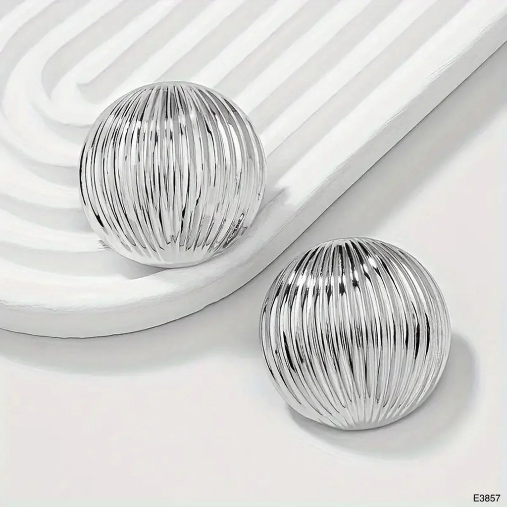 Disco Ball Stud Earrings