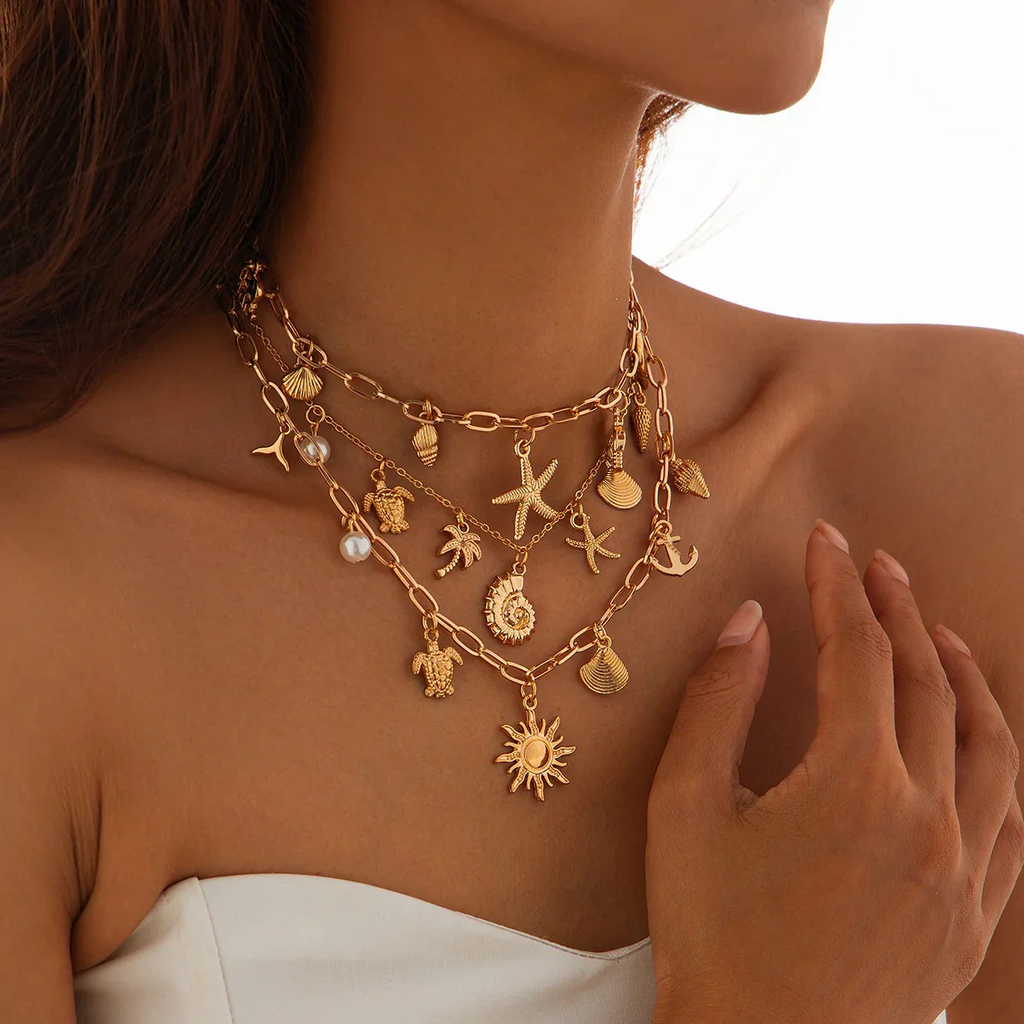 Fabio Layered Neckace