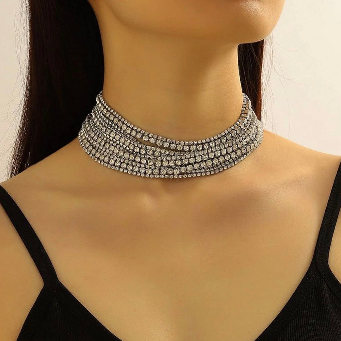 Stone Lined Choker