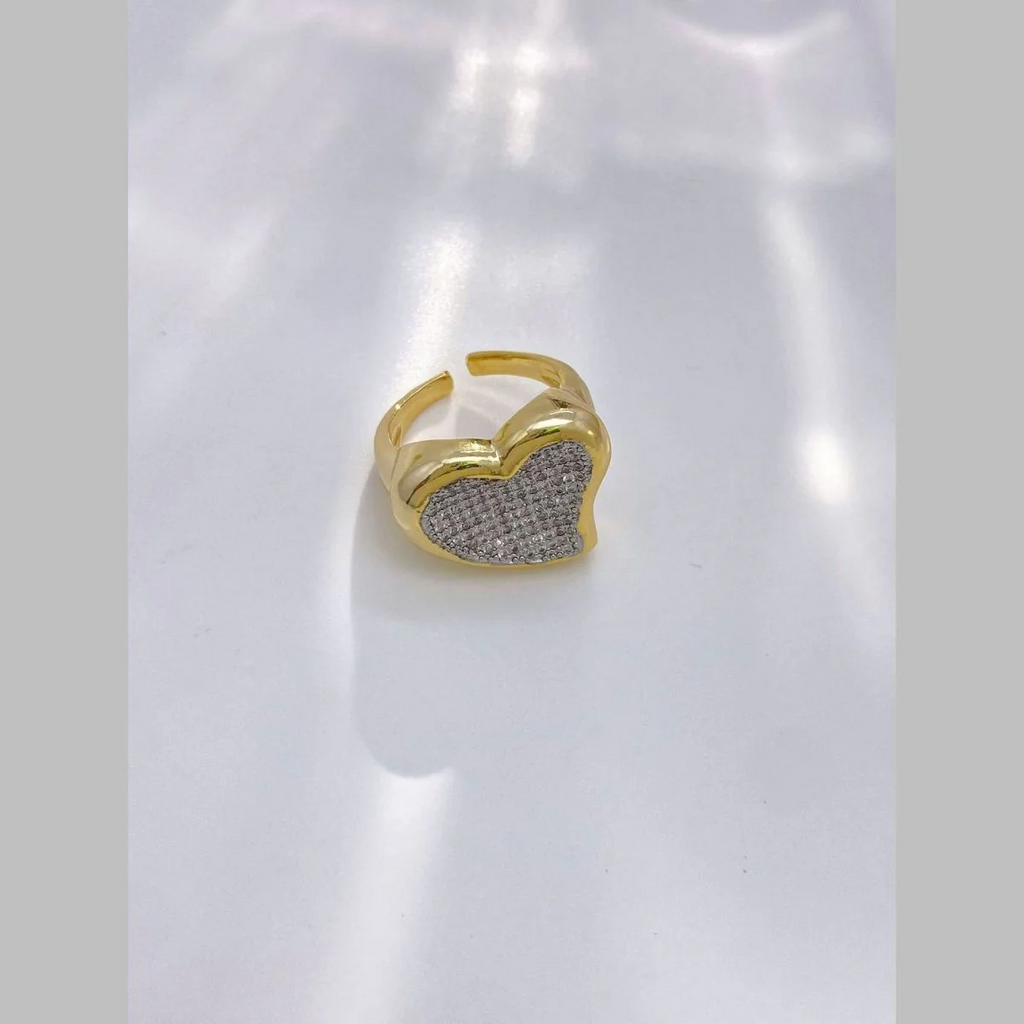 Heart Diamond Ring