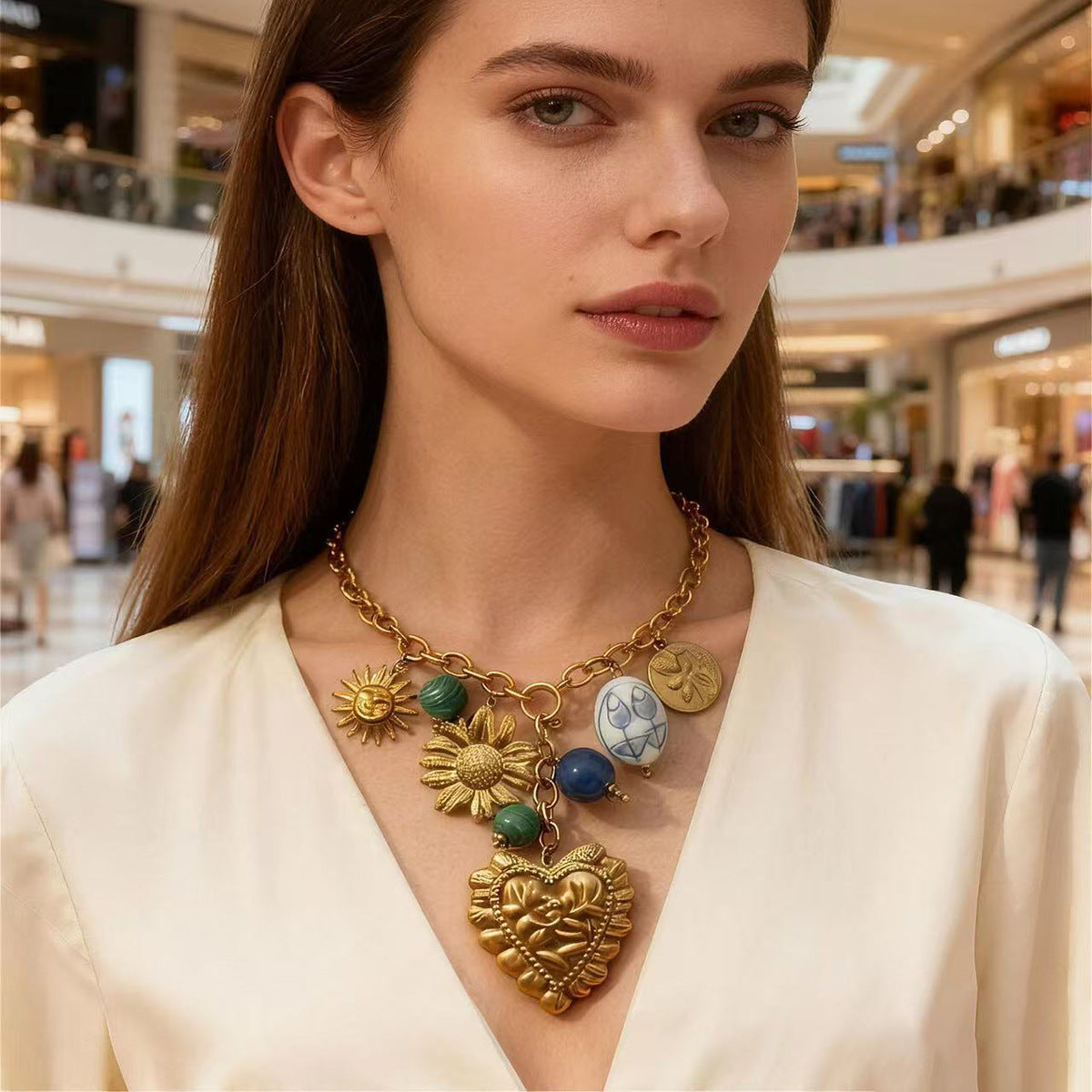 Statement Heart Necklace