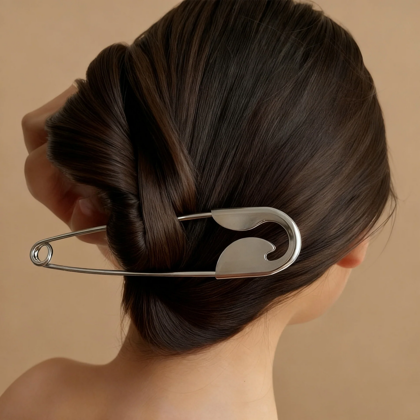 Safety Pin HairClip