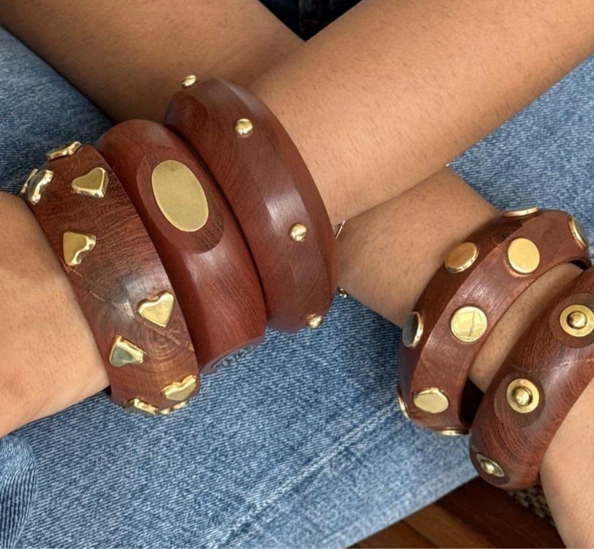 Wooden Heart Kada