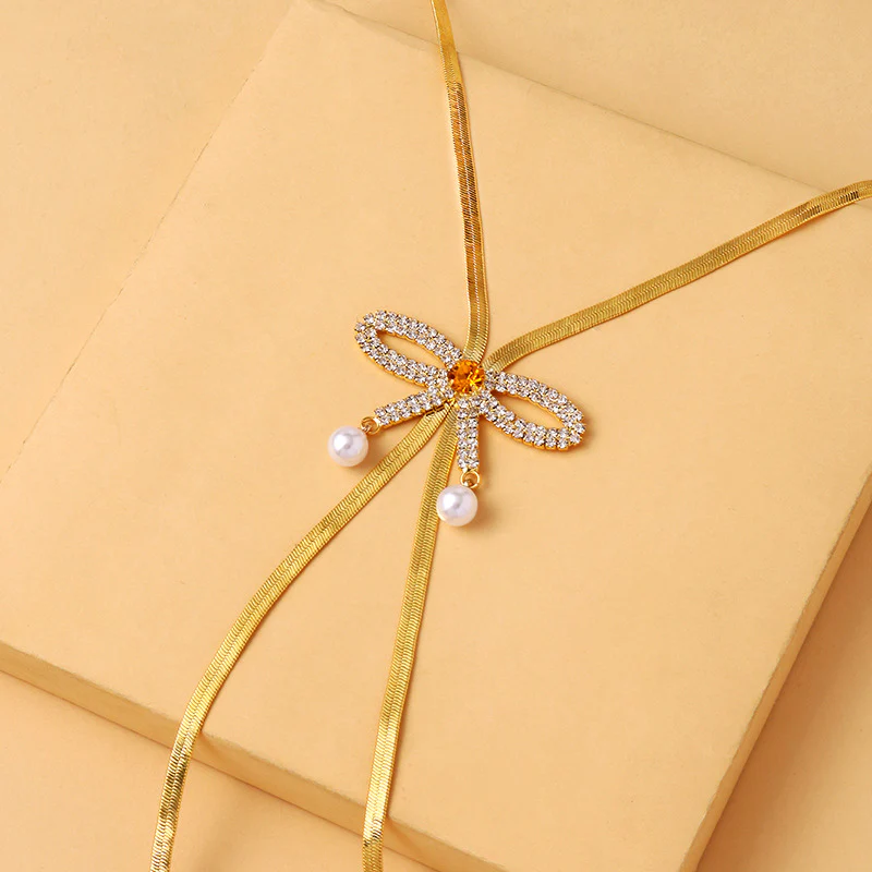 Bow Tie Necklace