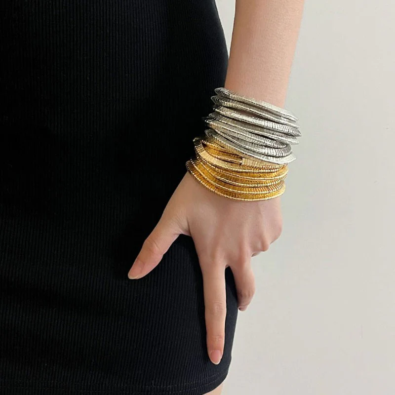 Snake Stretchy Bracelet Stack