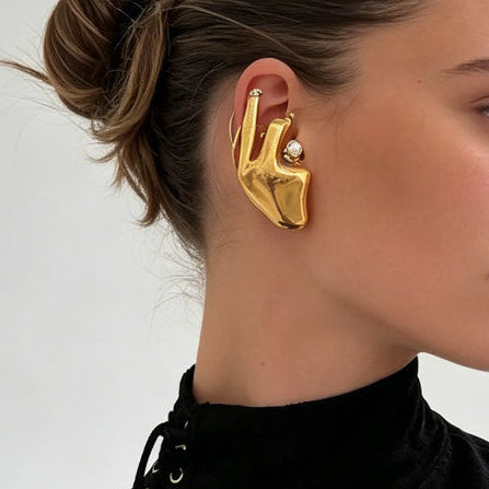 Hand Statement Earcuff(Single)