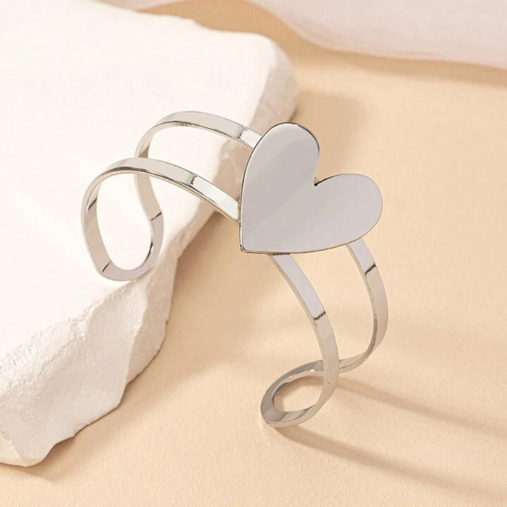 Heart Motif Cuff