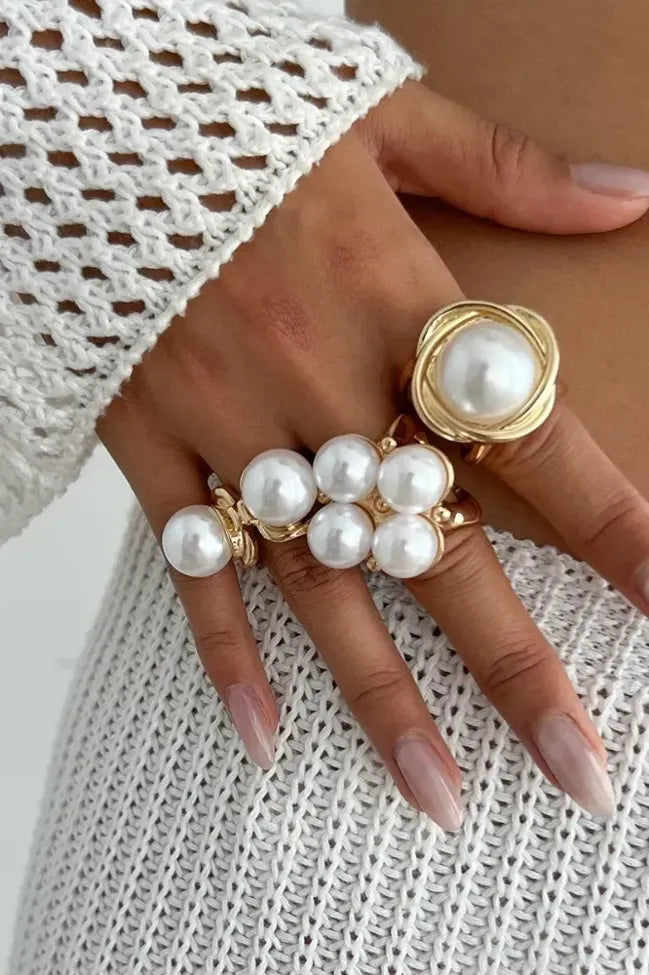 Pearl Rings