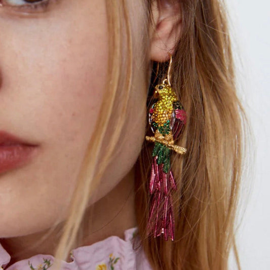 Parrot Earrings