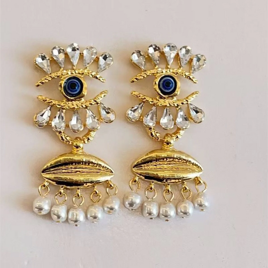 Zohra Evil Eye Earring