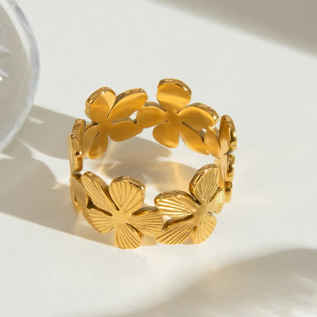 Floret Band Ring