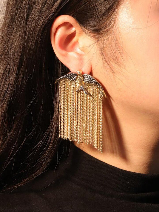 Flying Bird Earrings