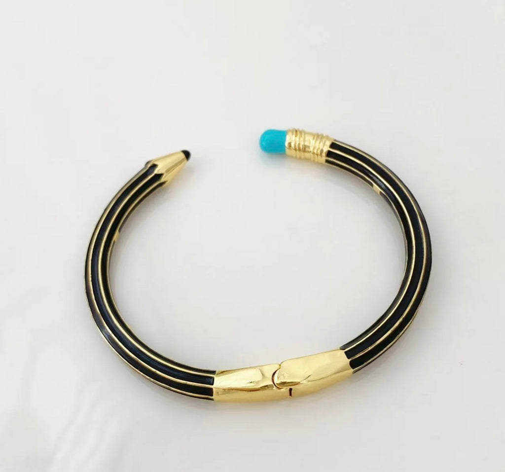 Pencil Cuff Bracelet