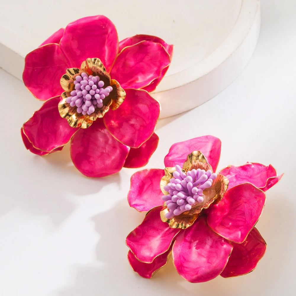 Floral Flower Earrings