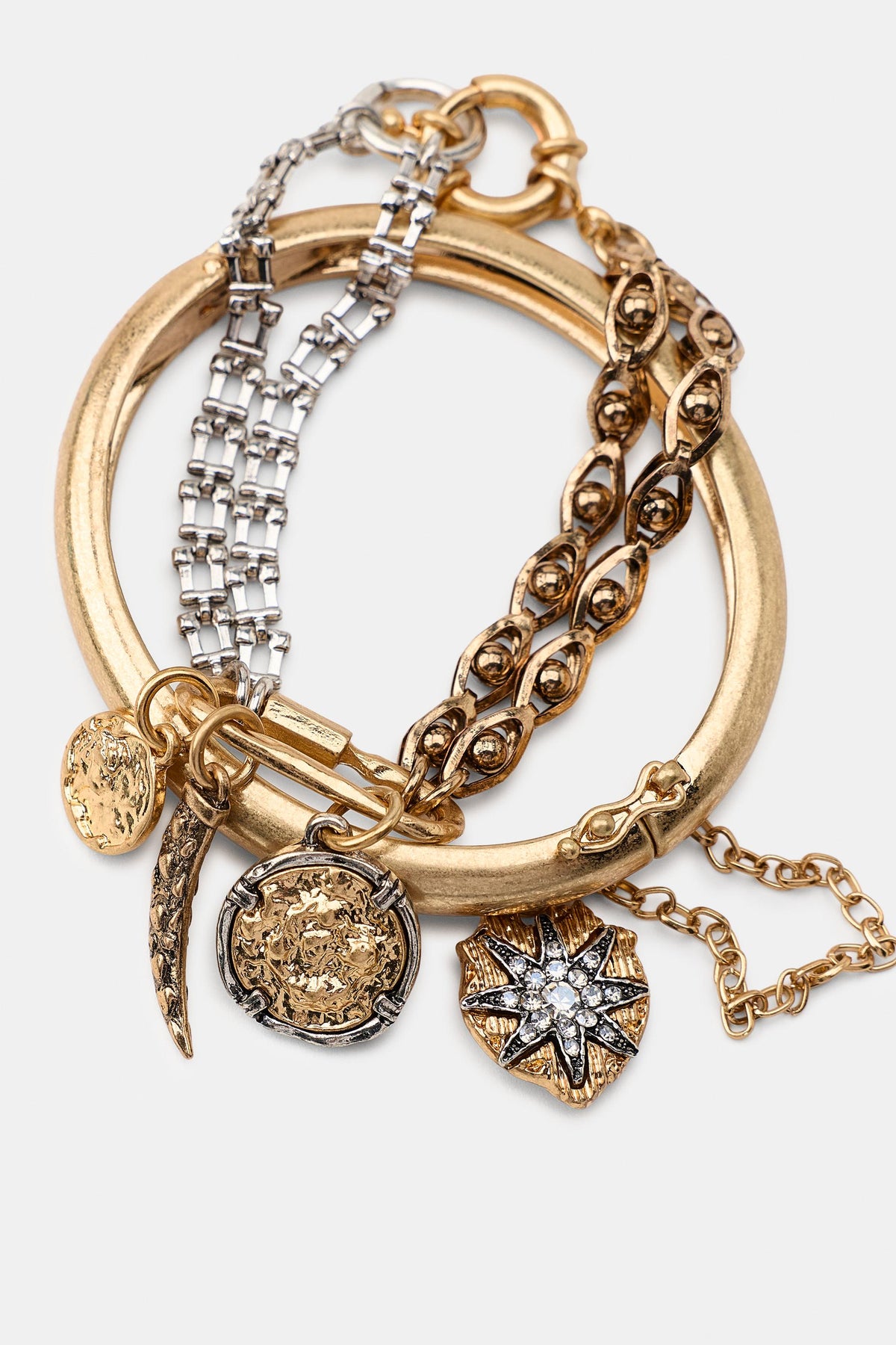 Dual Tone Kada and Bracelet