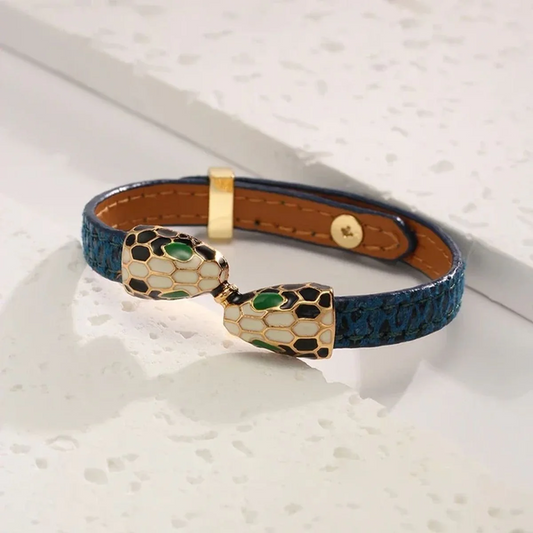 Blue Serpent Watch Wrap