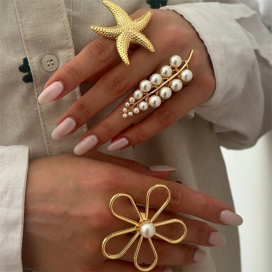 Pearl Rings