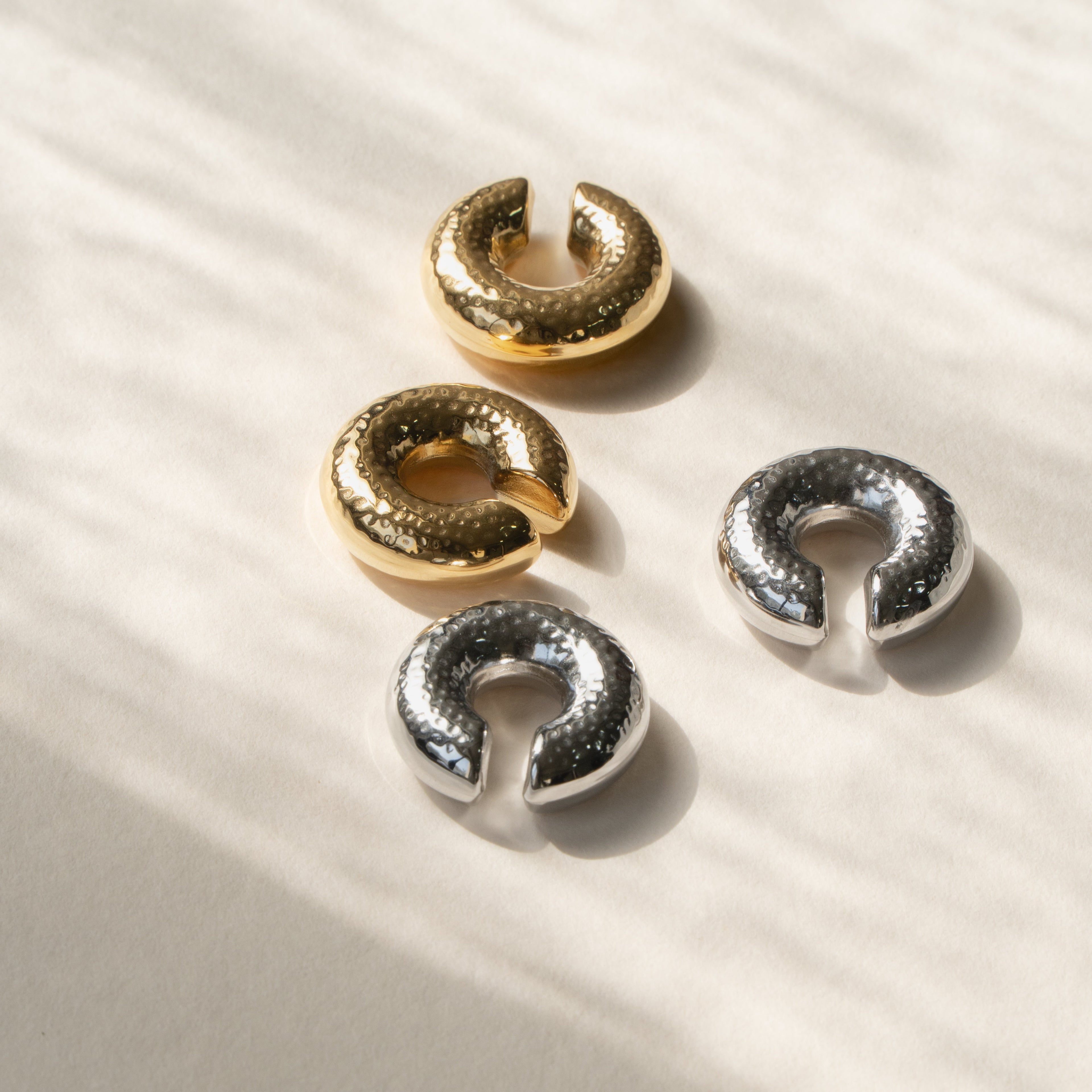 Beaten Earcuffs(Pair)