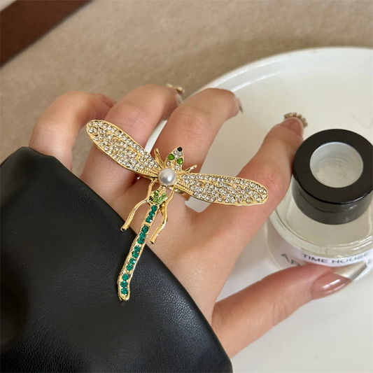 Dragonfly Studded Ring
