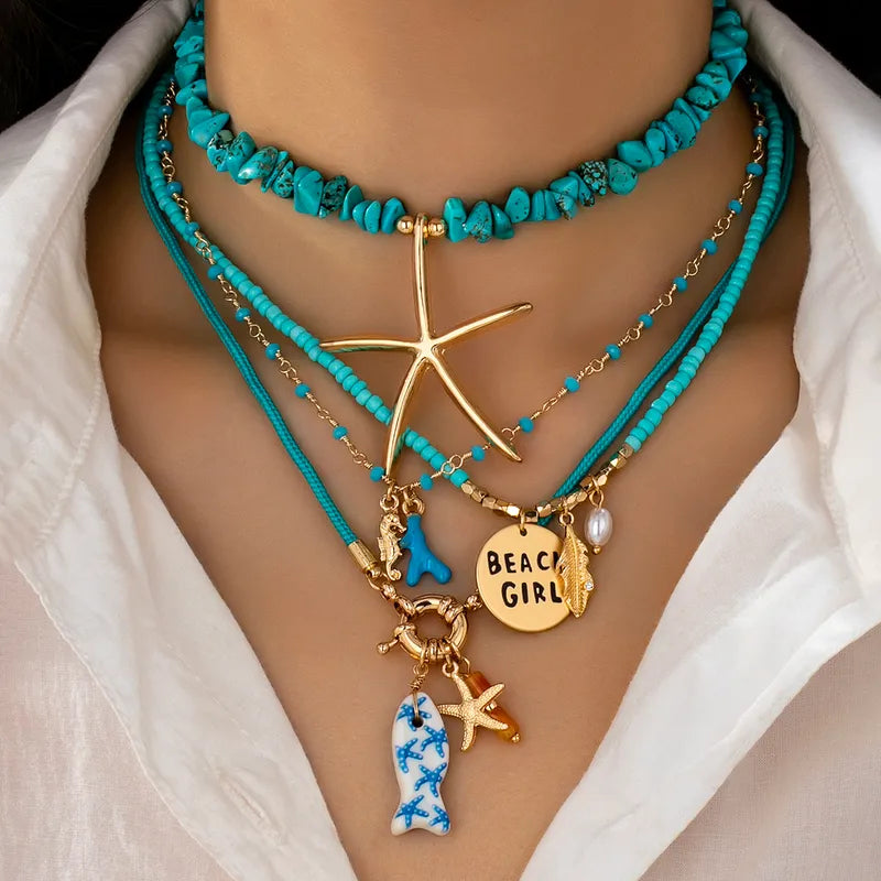 Blue Paradise Necklace