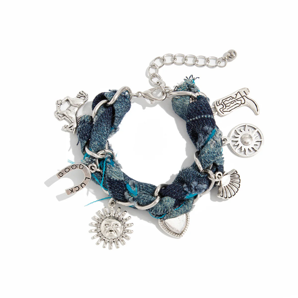 Cowboy Denim Bracelet