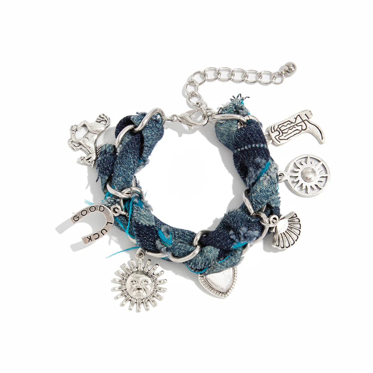 Cowboy Denim Bracelet