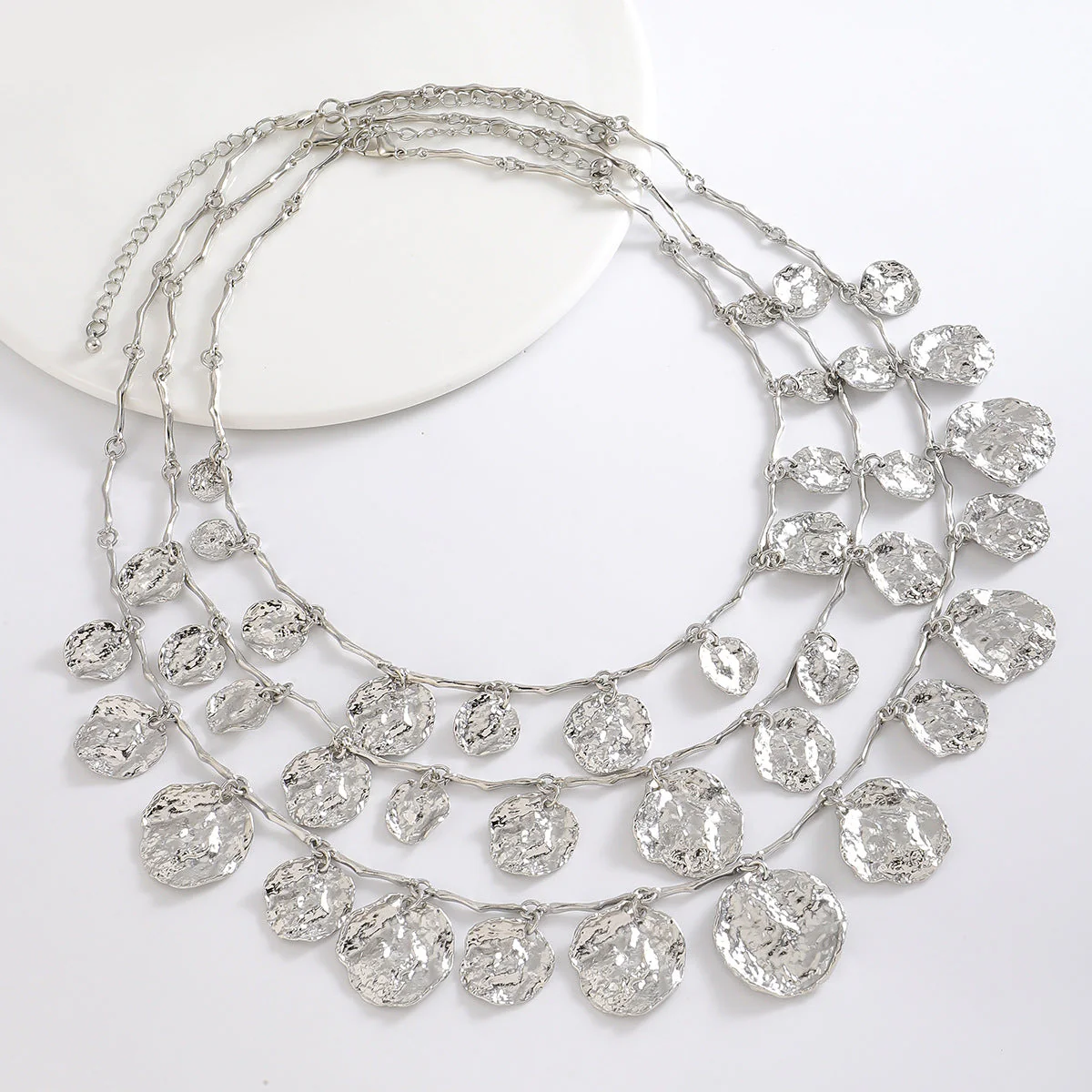 Coined Layered Necklace