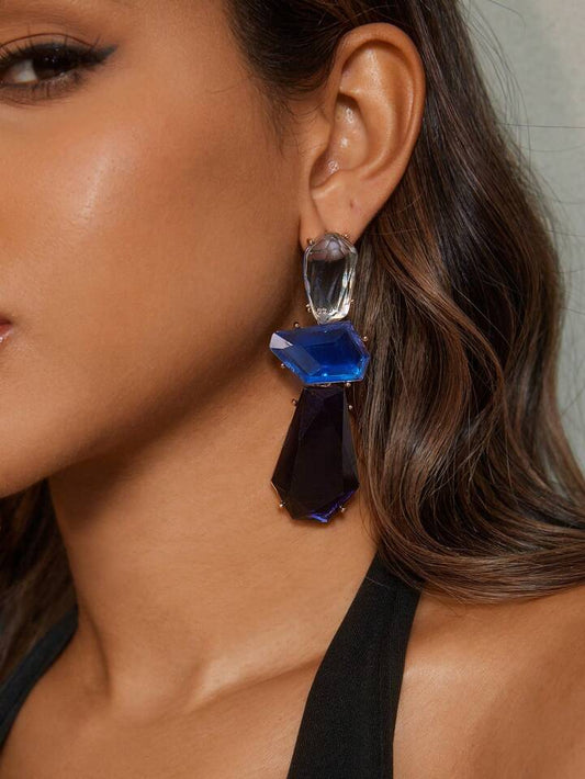 Blue Crystal Dangler