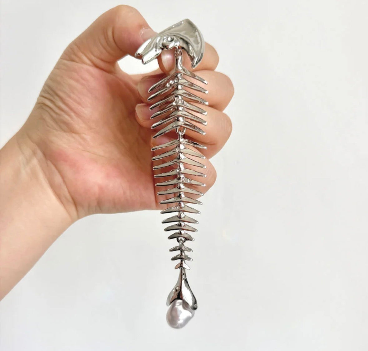 FishBone Brooch