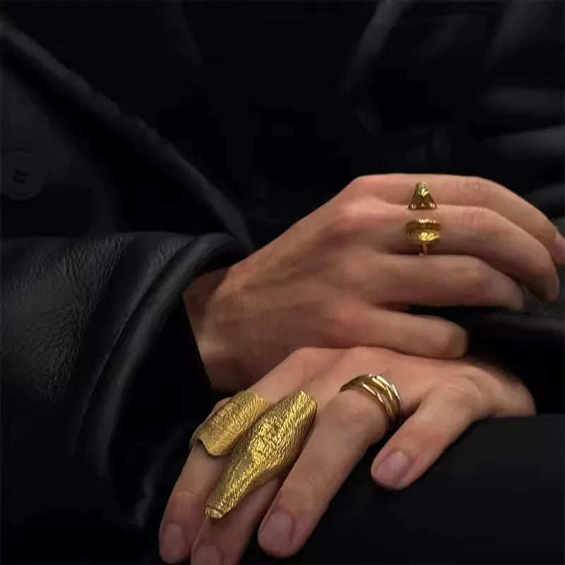 Nails Ring Set of 5