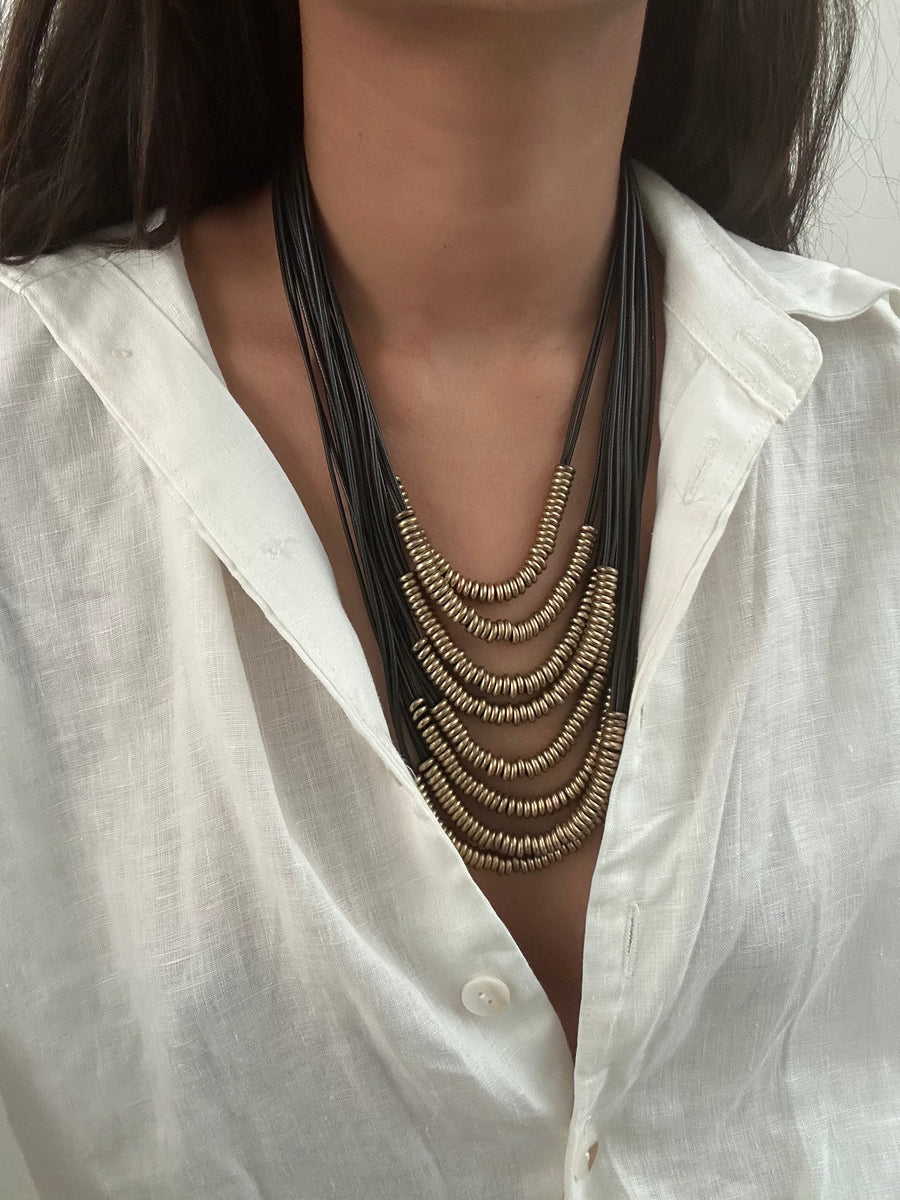 Italian Ring Layered Neklace