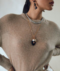 Black Heart Pendant Necklace