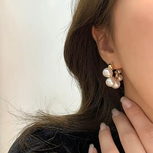 Pearl Hoops