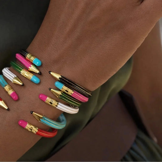 Pencil Cuff Bracelet