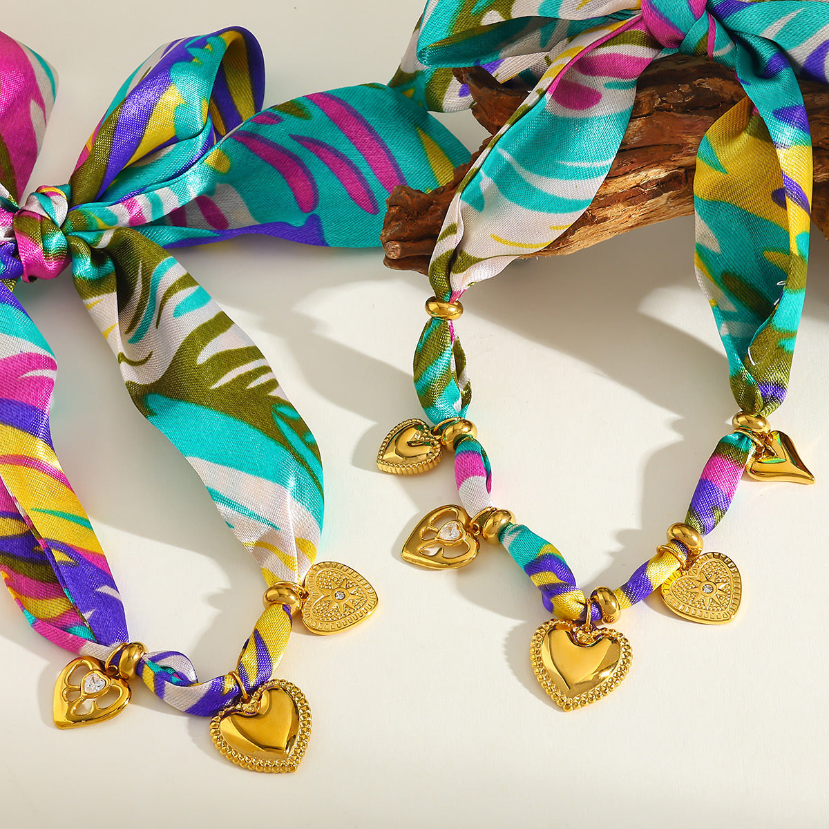 Scarf Heart Bracelet Wrap