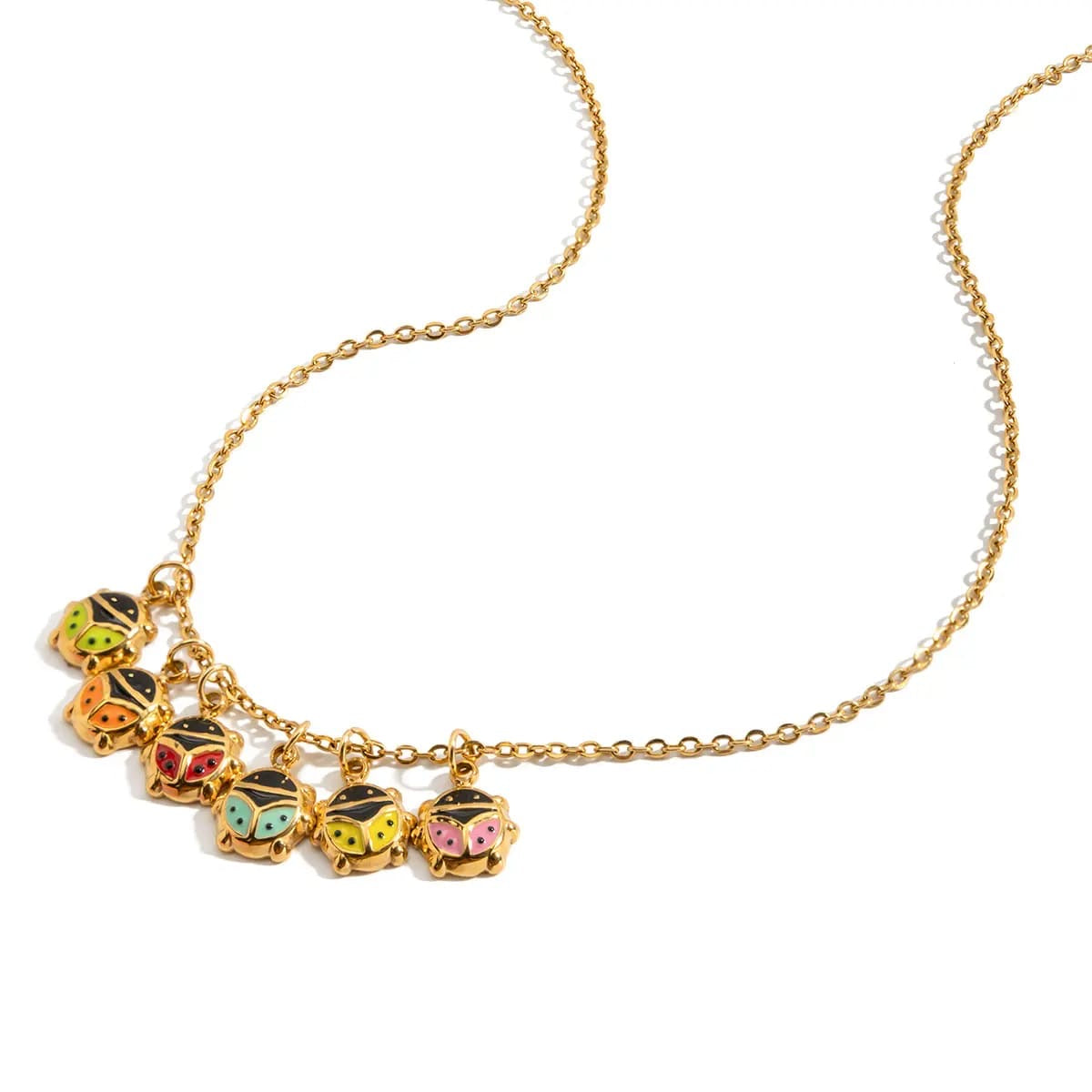 Bumble Bee Charm Necklace
